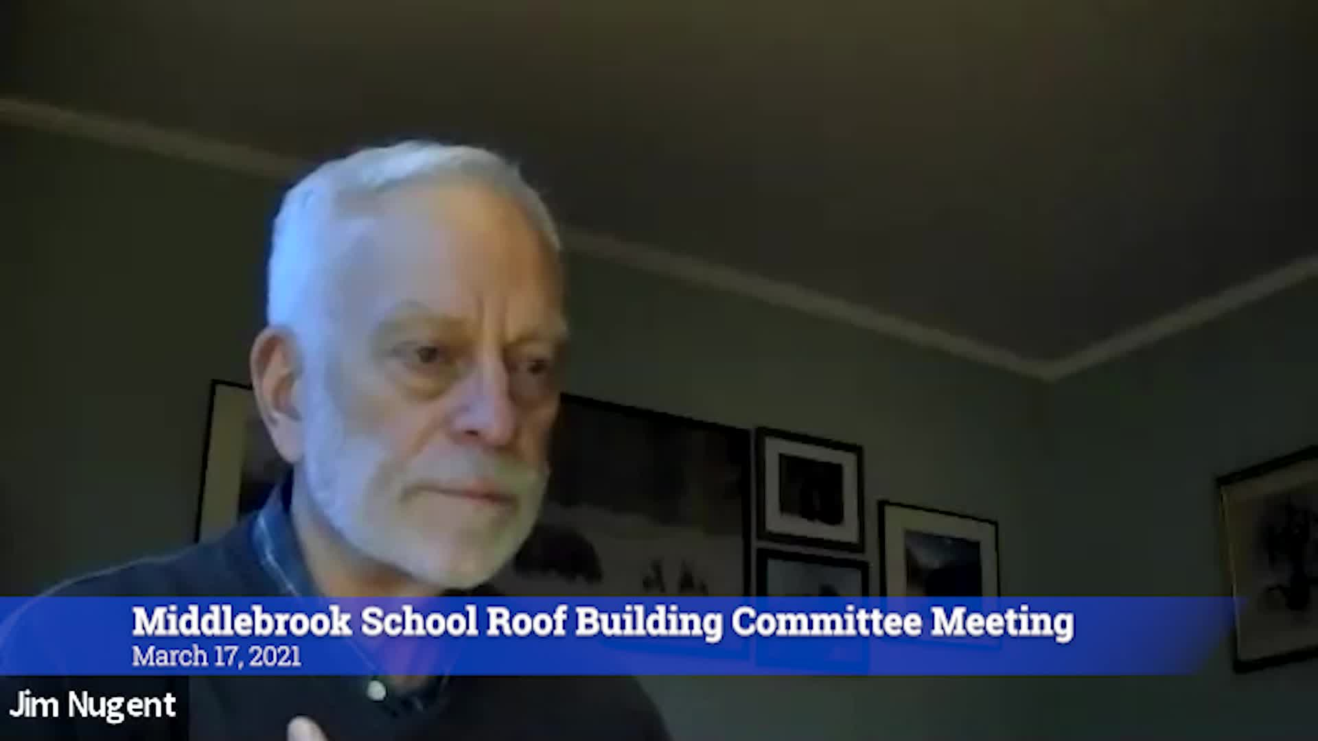 Thumbnail image for Middlebrook Elementary School Roof Building Committee 3/17/21 Meeting VOD only