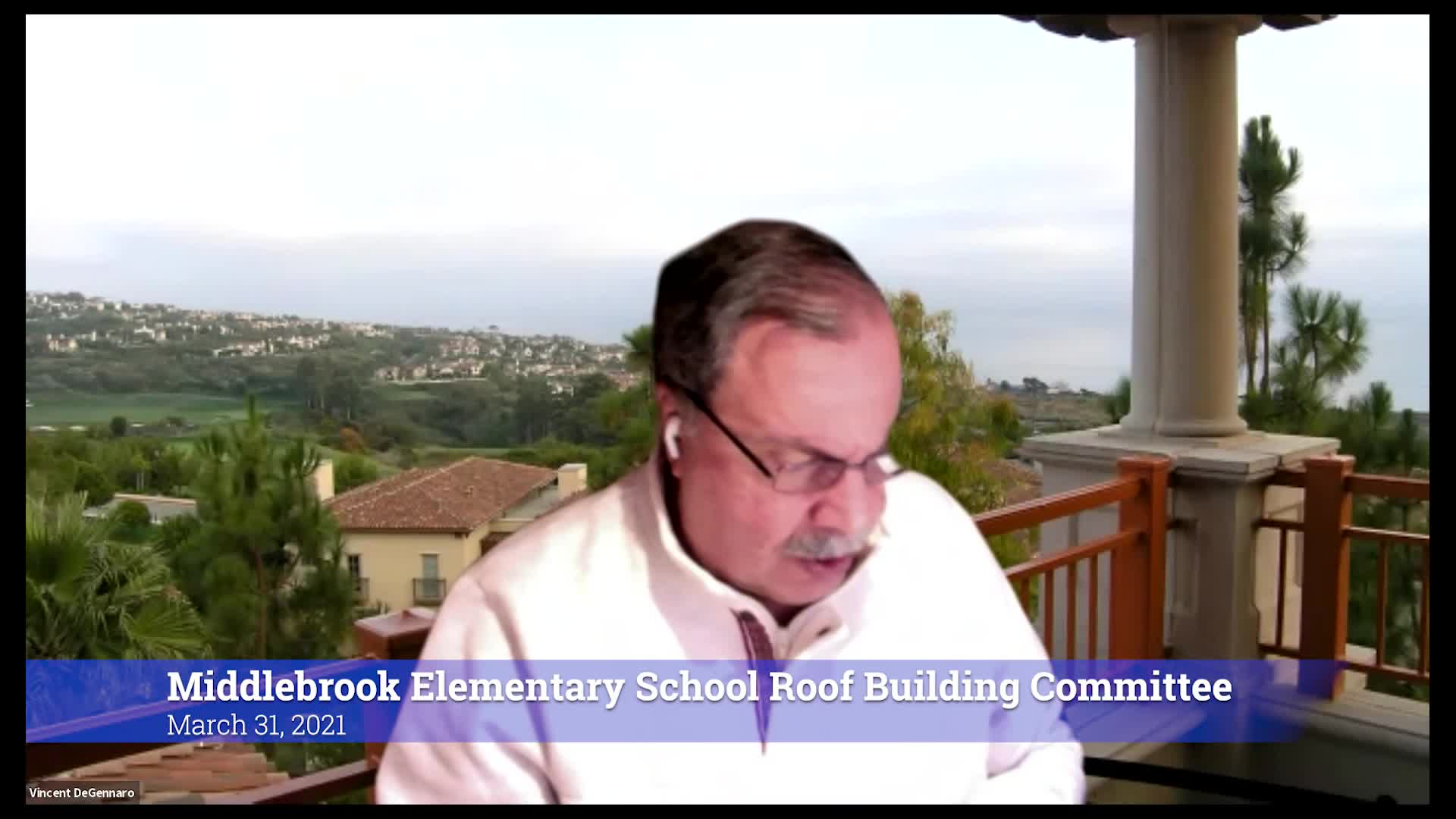 Thumbnail image for Middlebrook Elementary School Roof Building Committee 3/31/21 Meeting VOD only