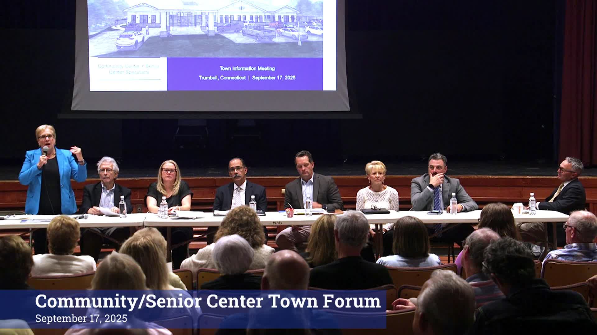 Thumbnail image for Community/Senior Center 9/17/25 Town Forum