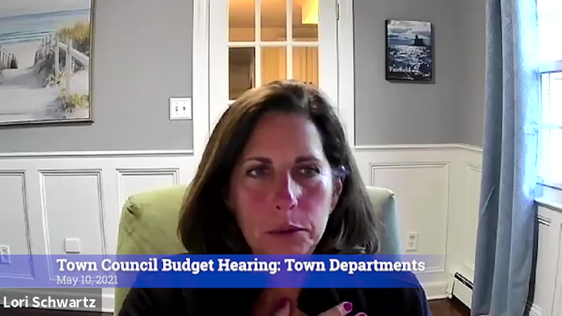 Thumbnail image for Town Council Finance Committee 5/10/21 Budget Hearing: Town Departments