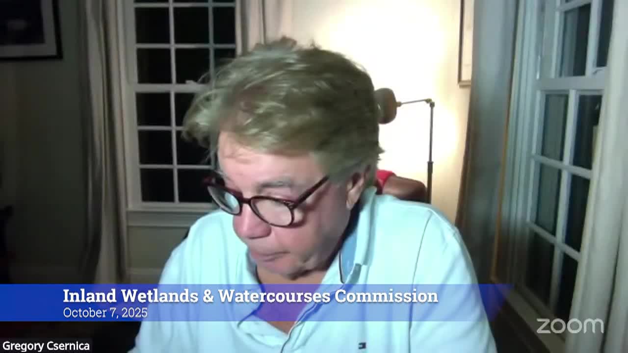 Thumbnail image for Inland Wetlands & Watercourses Commission 10/7/25 Meeting