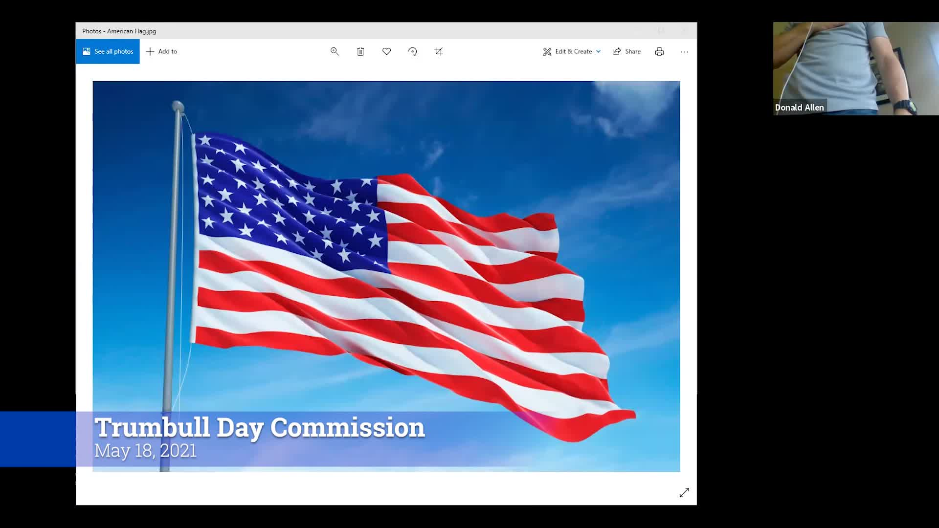Thumbnail image for Trumbull Day Commission 5/18/21 VOD only