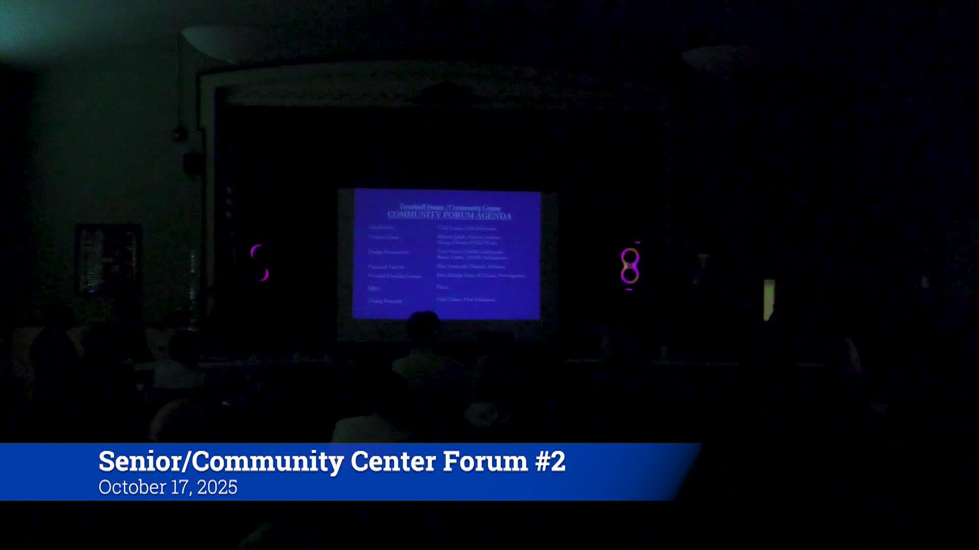 Thumbnail image for Senior Community Center Presentation #2 10/17/25