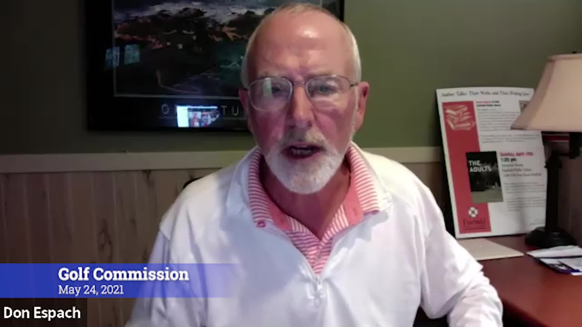 Thumbnail image for Golf Commission 5/24/21 Meeting VOD only