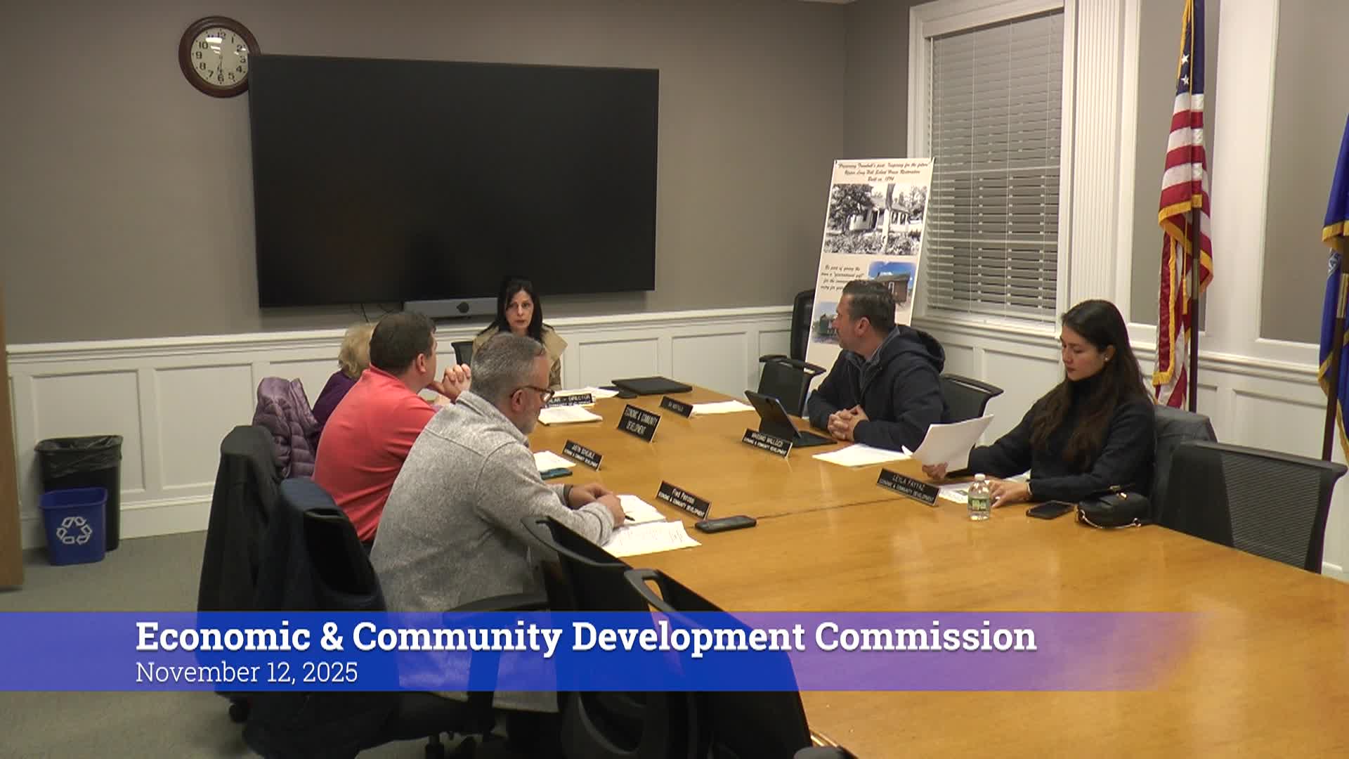 Thumbnail image for Economic & Community Development Commission 11/12/25 Meeting