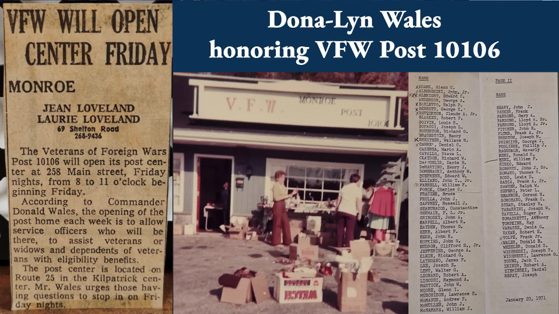 Thumbnail image for Trumbull Historical Society Veterans Town Hall