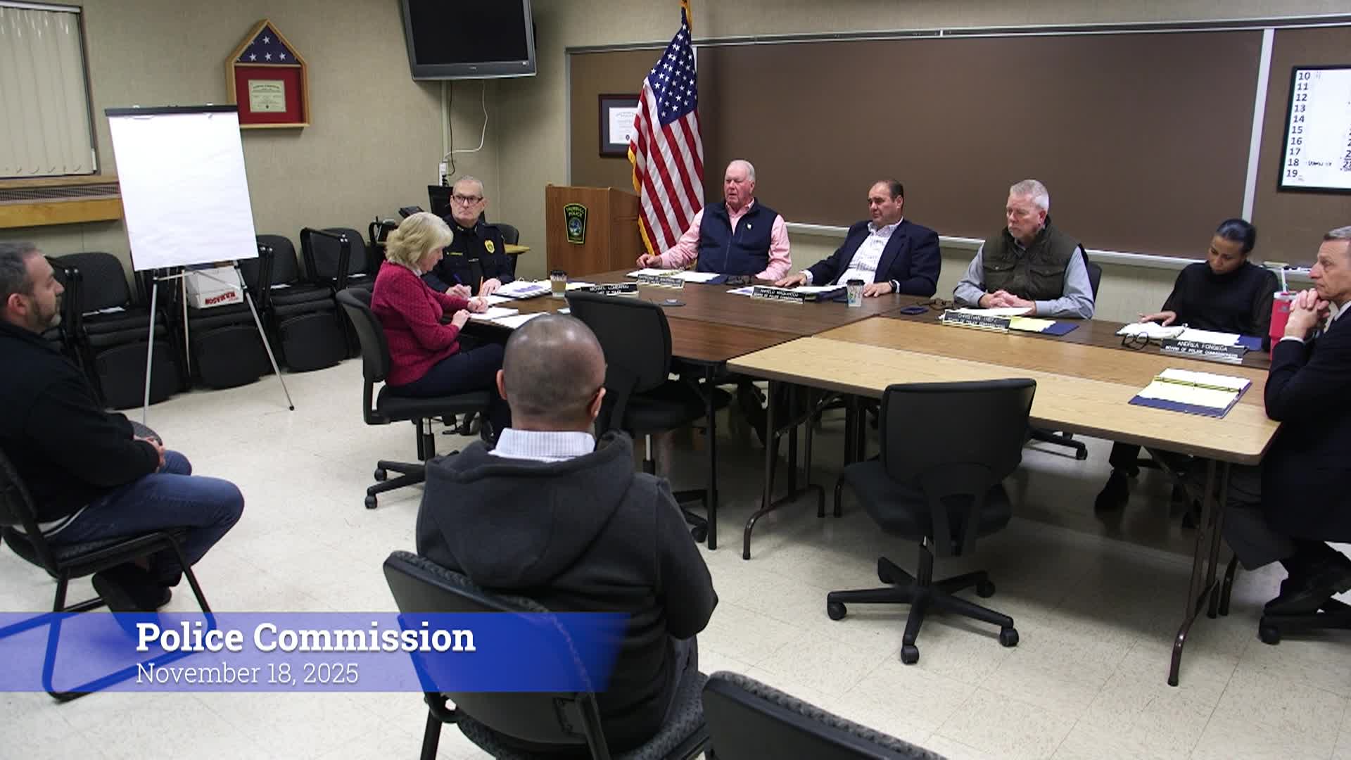Thumbnail image for Police Commission 11/18/25 Meeting