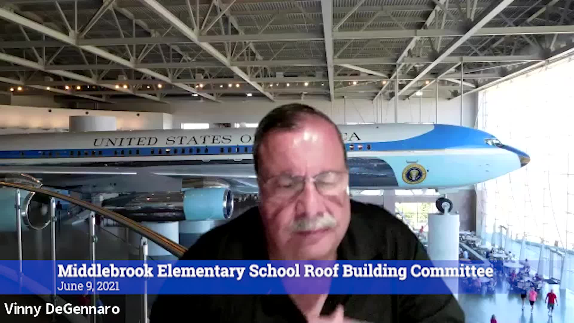 Thumbnail image for Middlebrook Elementary School Roof Building Committee 6/9/21 Meeting VOD only