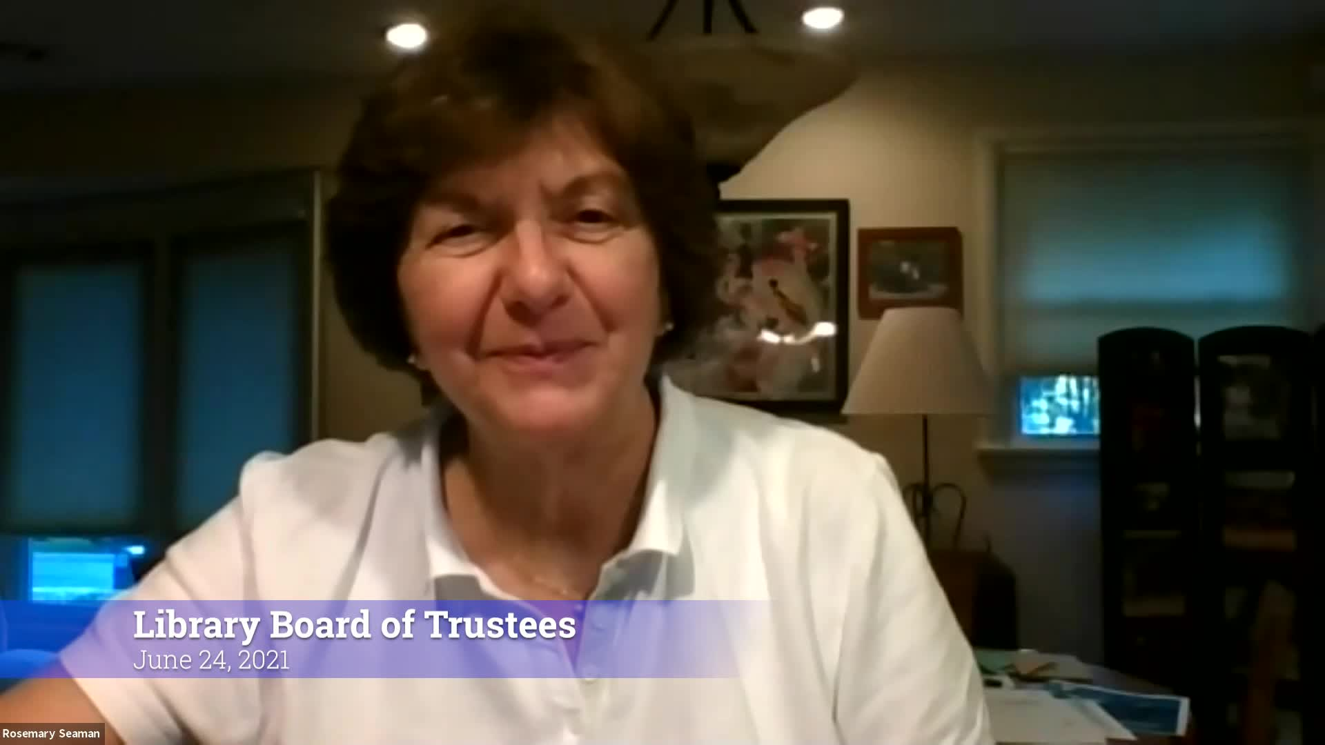 Thumbnail image for Library Board of Trustees 6/24/21 Meeting VOD only