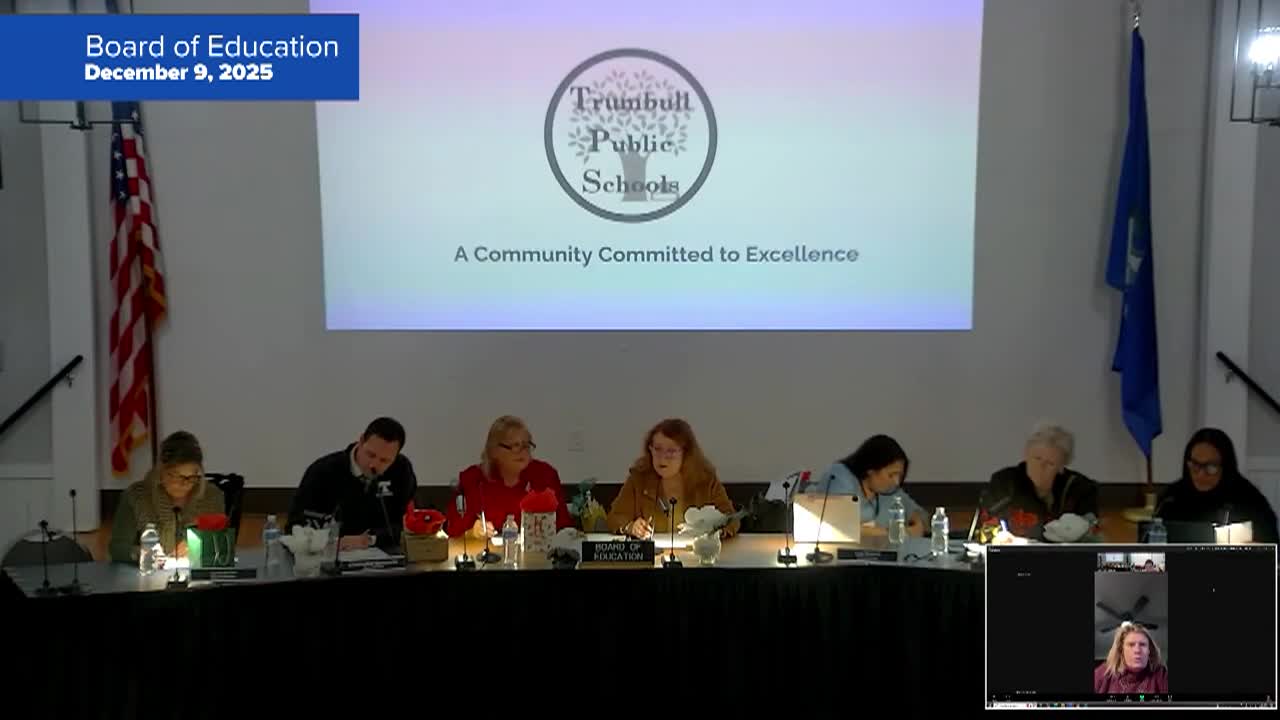 Thumbnail image for Board of Education 12/9/25 Meeting
