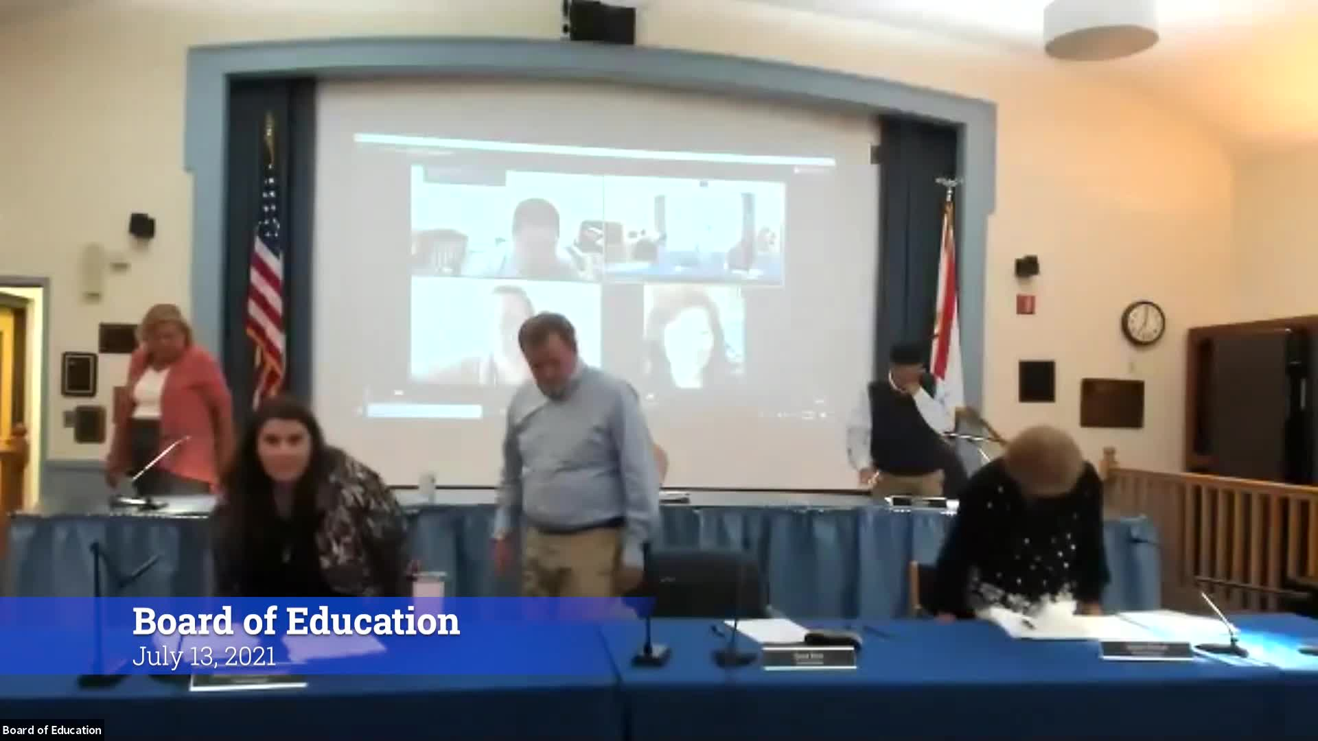 Thumbnail image for Board of Education 7/13/21 Meeting