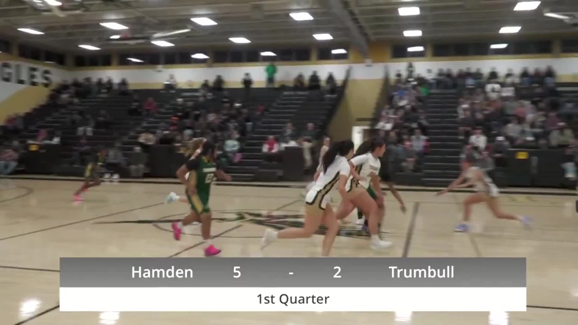Thumbnail image for Girls Varsity Basketball: Trumbull vs. Hamden