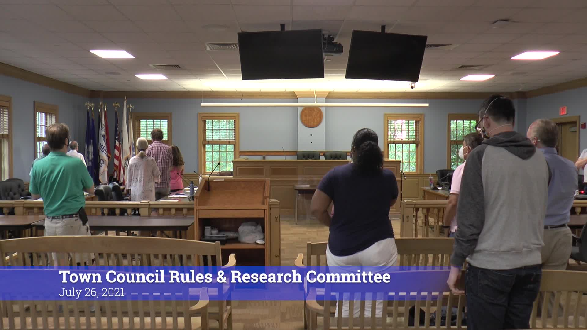 Thumbnail image for Town Council Rules & Research Committee 7/26/21 Meeting