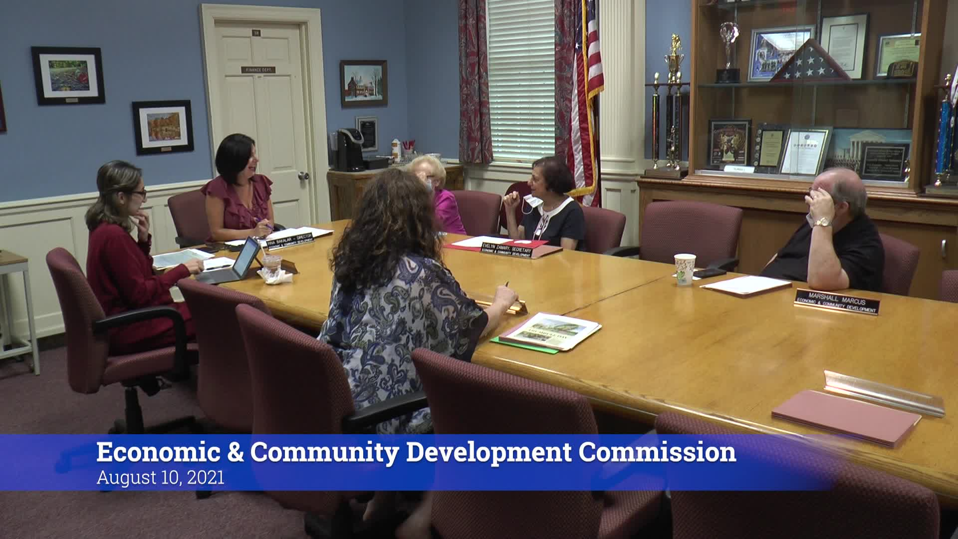 Thumbnail image for Economic & Community Development Commission 8/10/21 Meeting