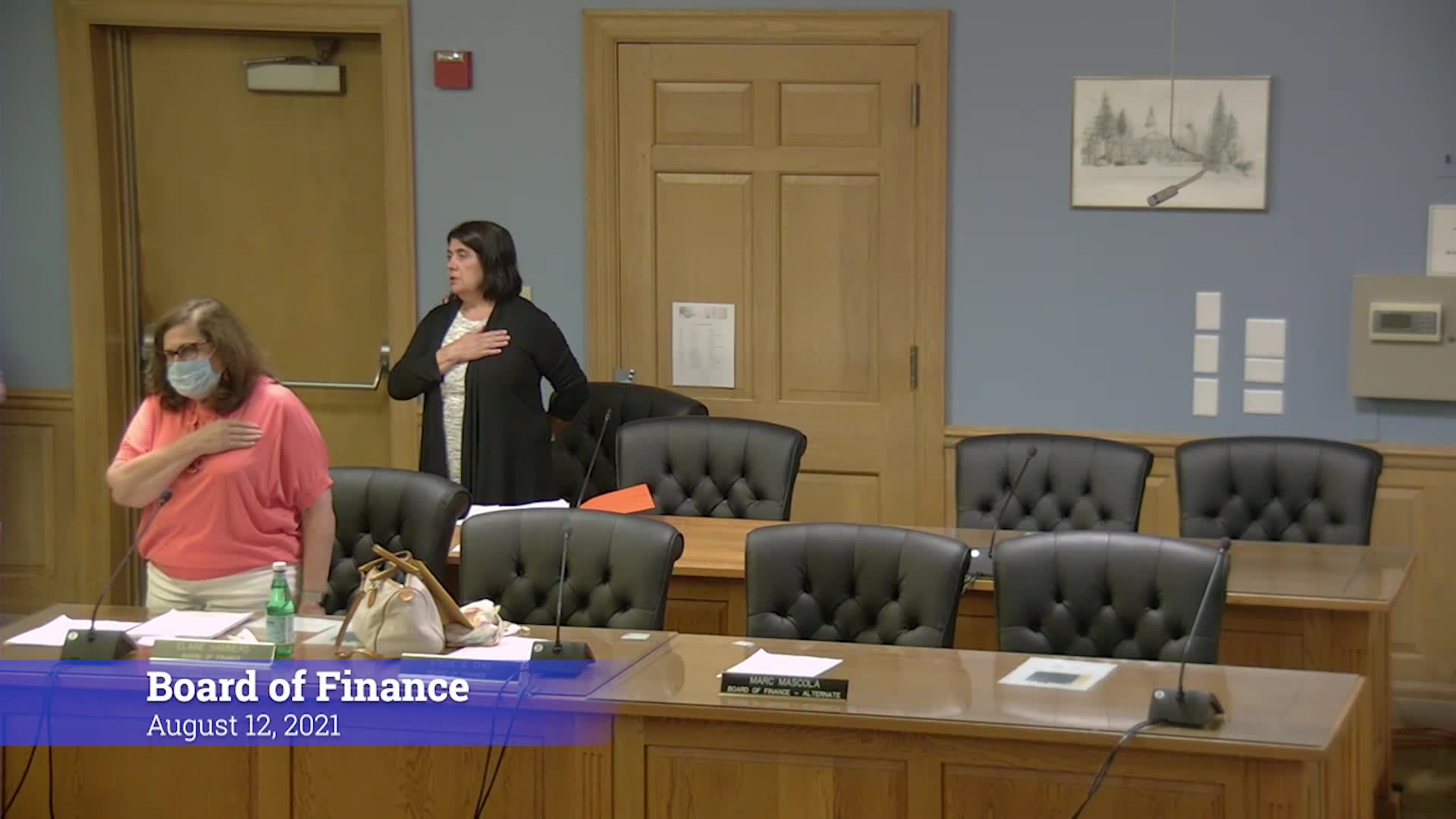 Thumbnail image for Board of Finance 8/12/21 Meeting