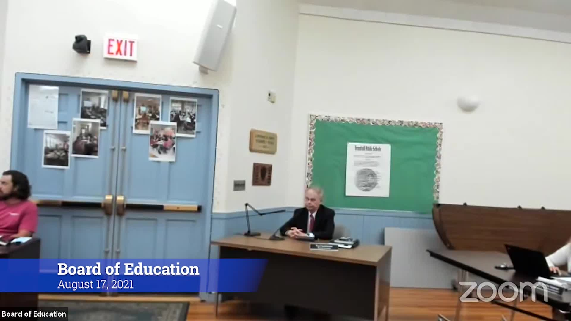 Thumbnail image for Board of Education 8/17/21 Meeting