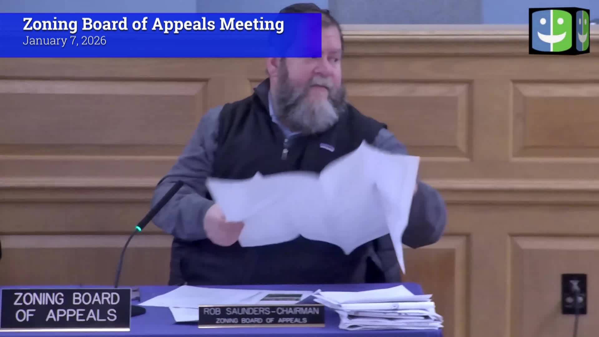 Thumbnail image for Zoning Board of Appeals 1/7/26 Meeting
