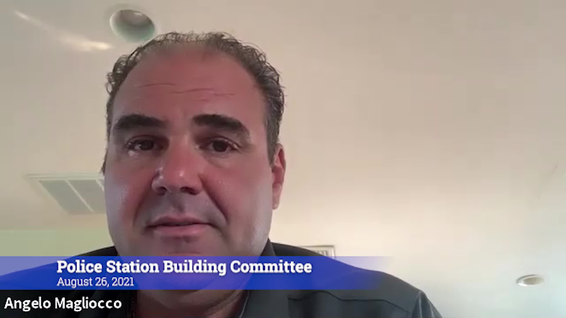 Thumbnail image for Police Station Building Committee 8/26/21 Special Meeting