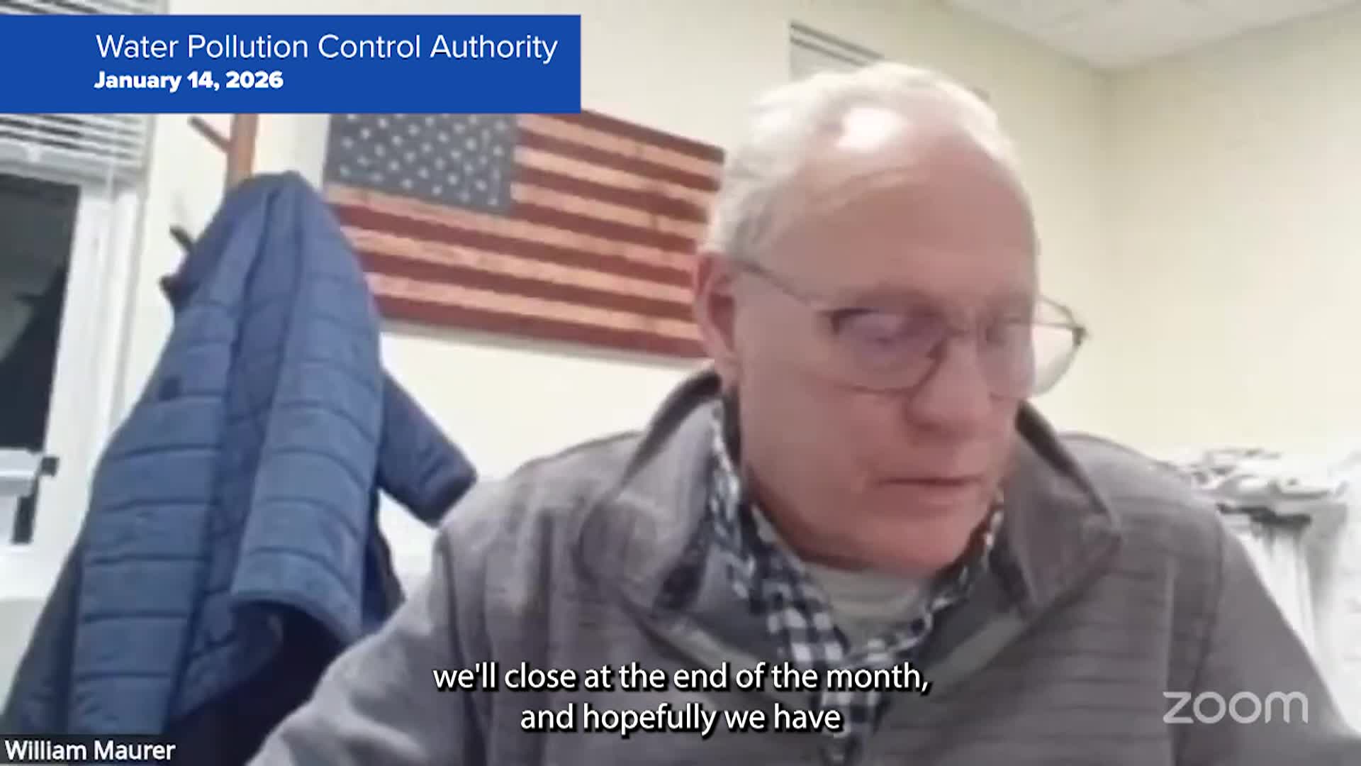 Thumbnail image for Water Pollution Control Authority 1/14/26 Meeting