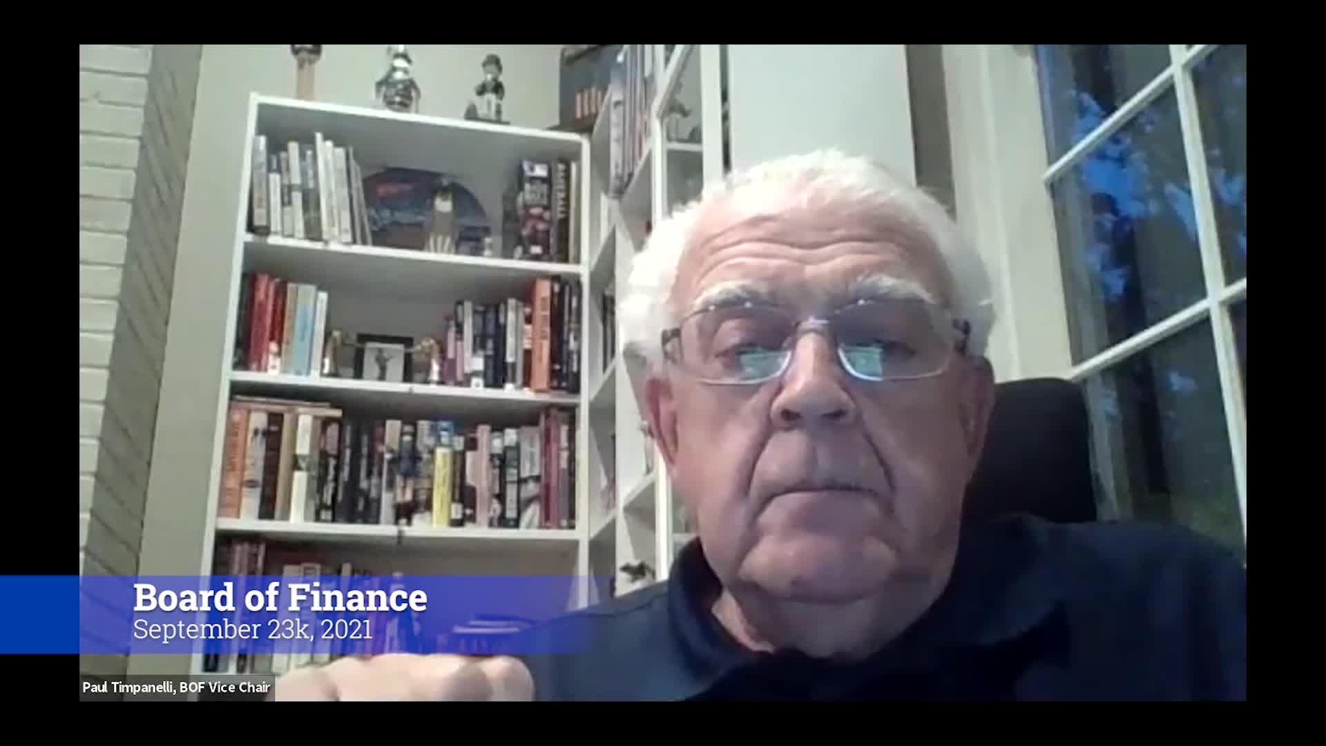 Thumbnail image for Board of Finance 9/23/21 Meeting