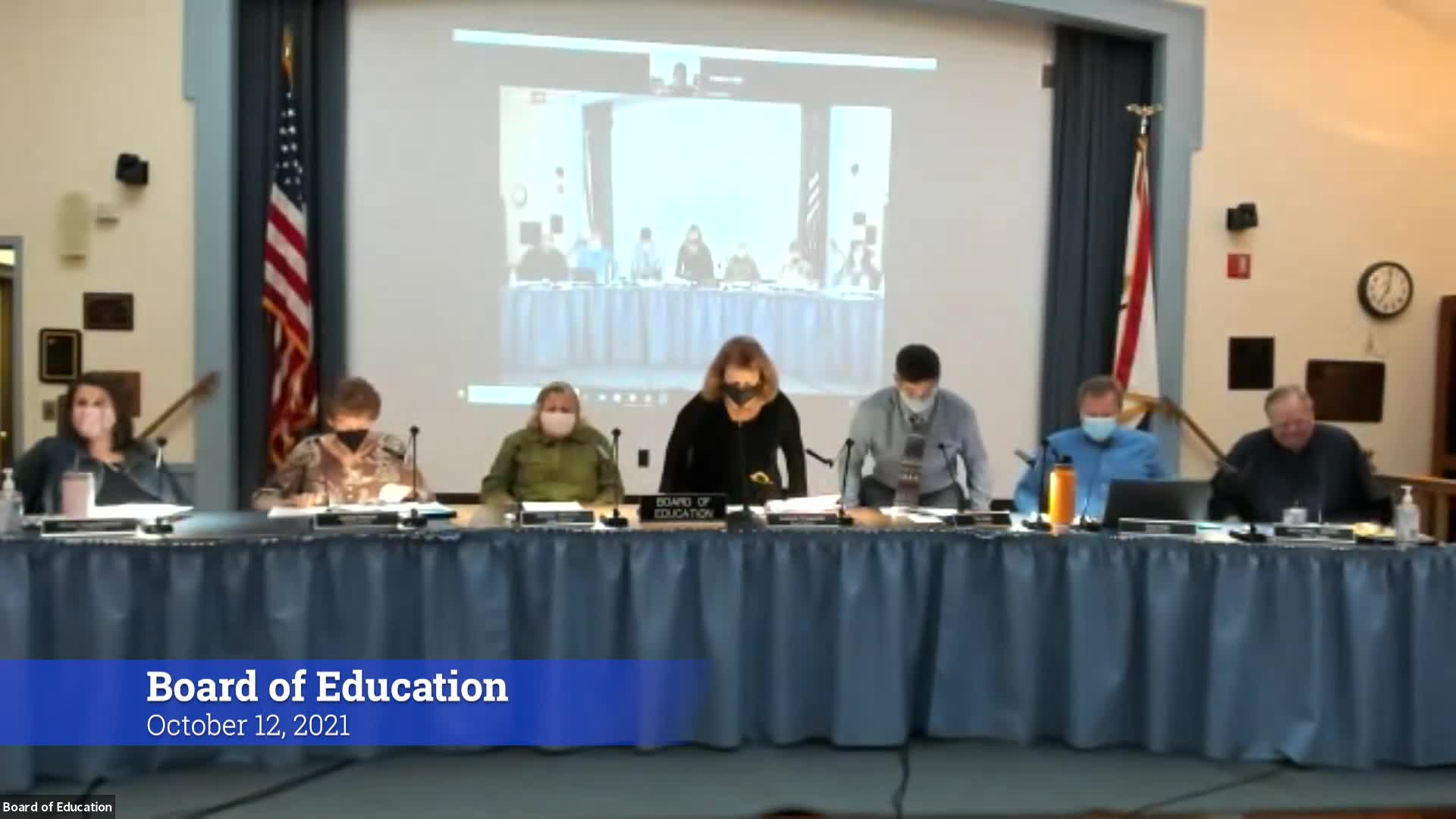Thumbnail image for Board of Education 10/12/21 Meeting