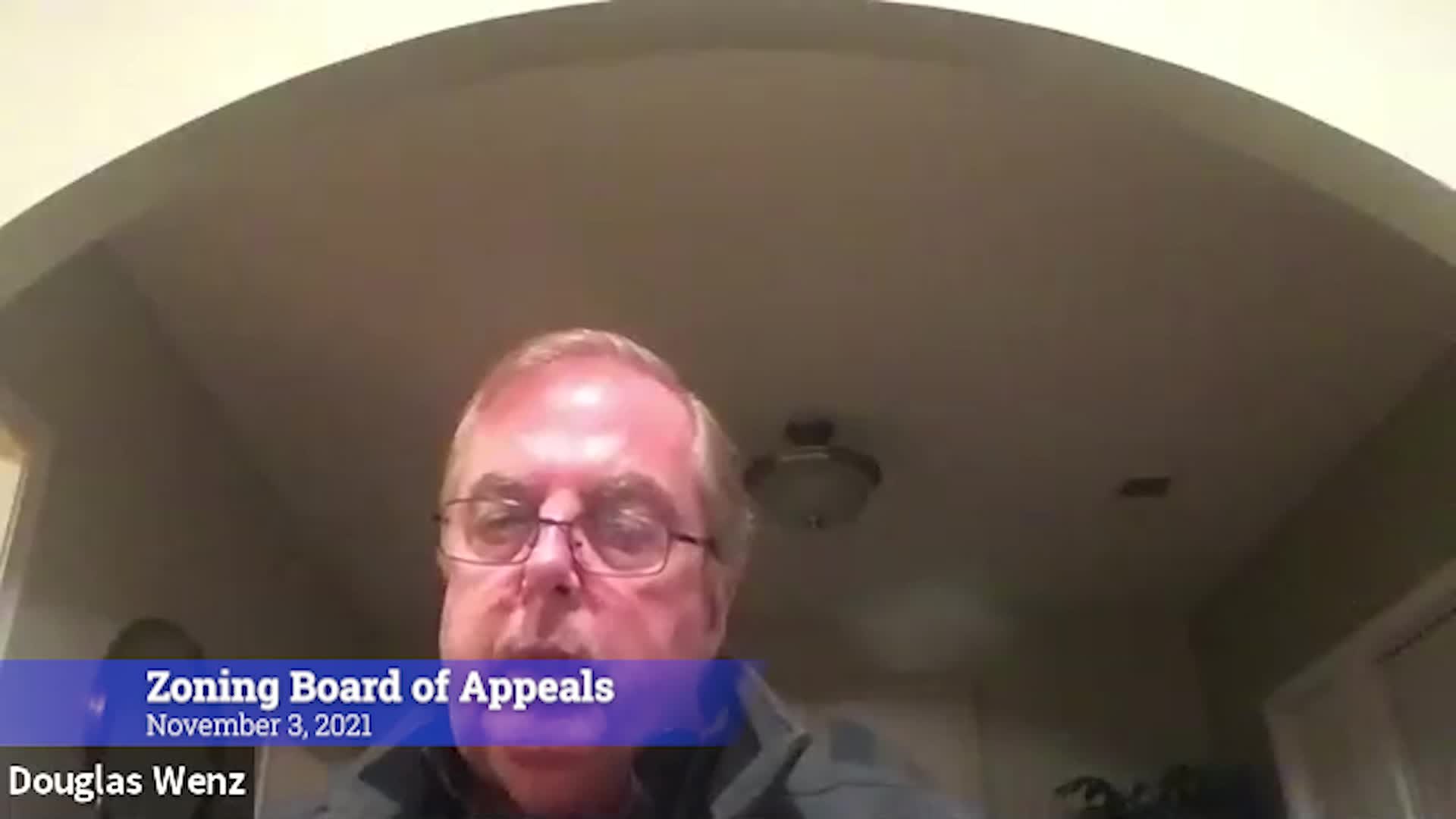 Thumbnail image for Zoning Board of Appeals 11/3/21 Meeting