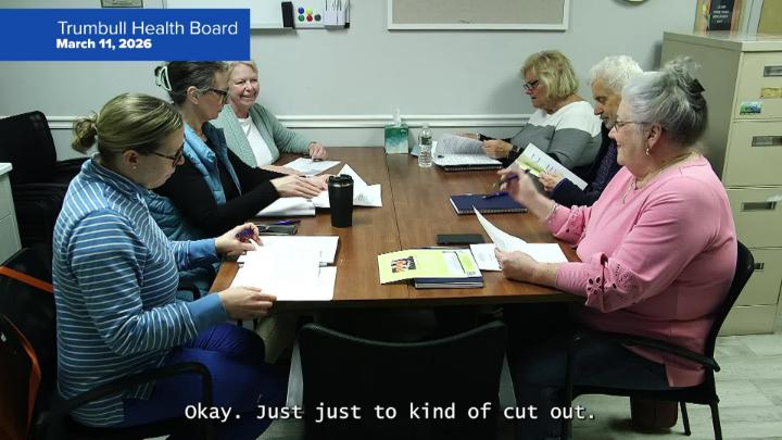 Thumbnail image for Trumbull Health Board 3/11/26 Meeting