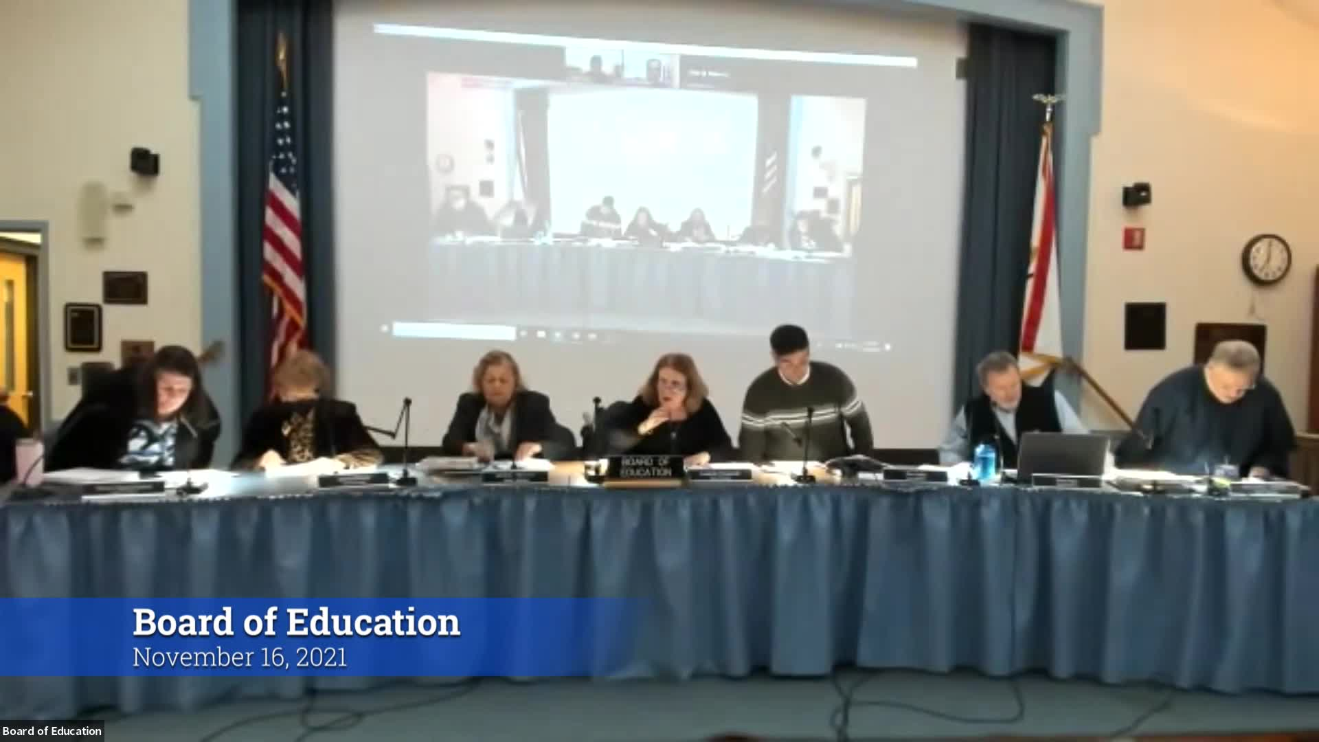 Thumbnail image for Board of Education 11/16/21 Meeting
