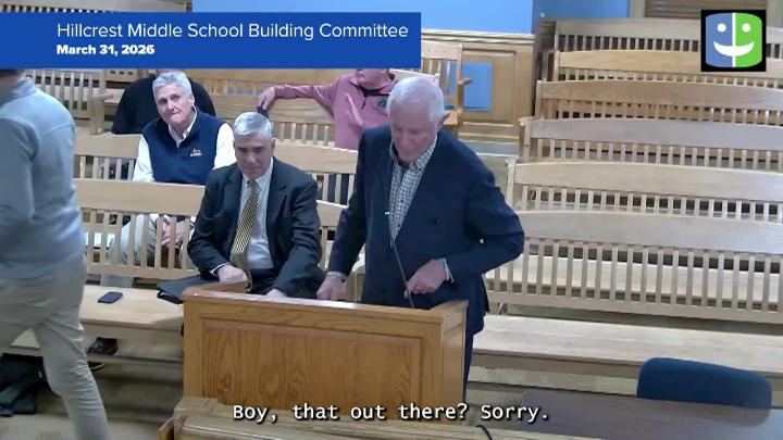 Thumbnail image for Hillcrest Middle School Building Committee 3/31/26 Special Meeting