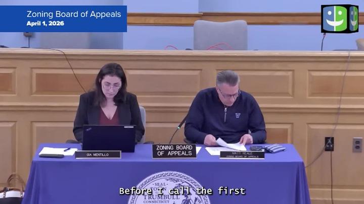 Thumbnail image for Zoning Board of Appeals 4/1/26 Meeting