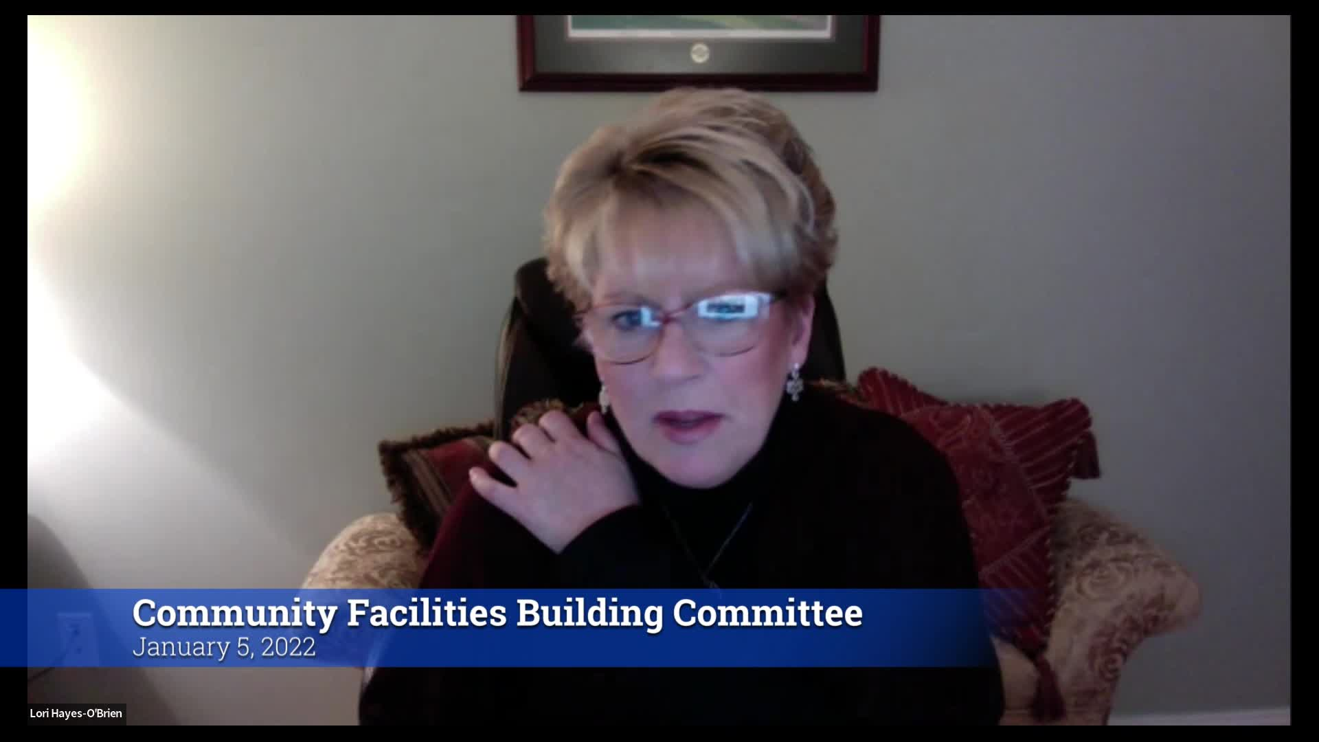 Thumbnail image for Community Facilities Building Committee 1/5/22 Special Meeting