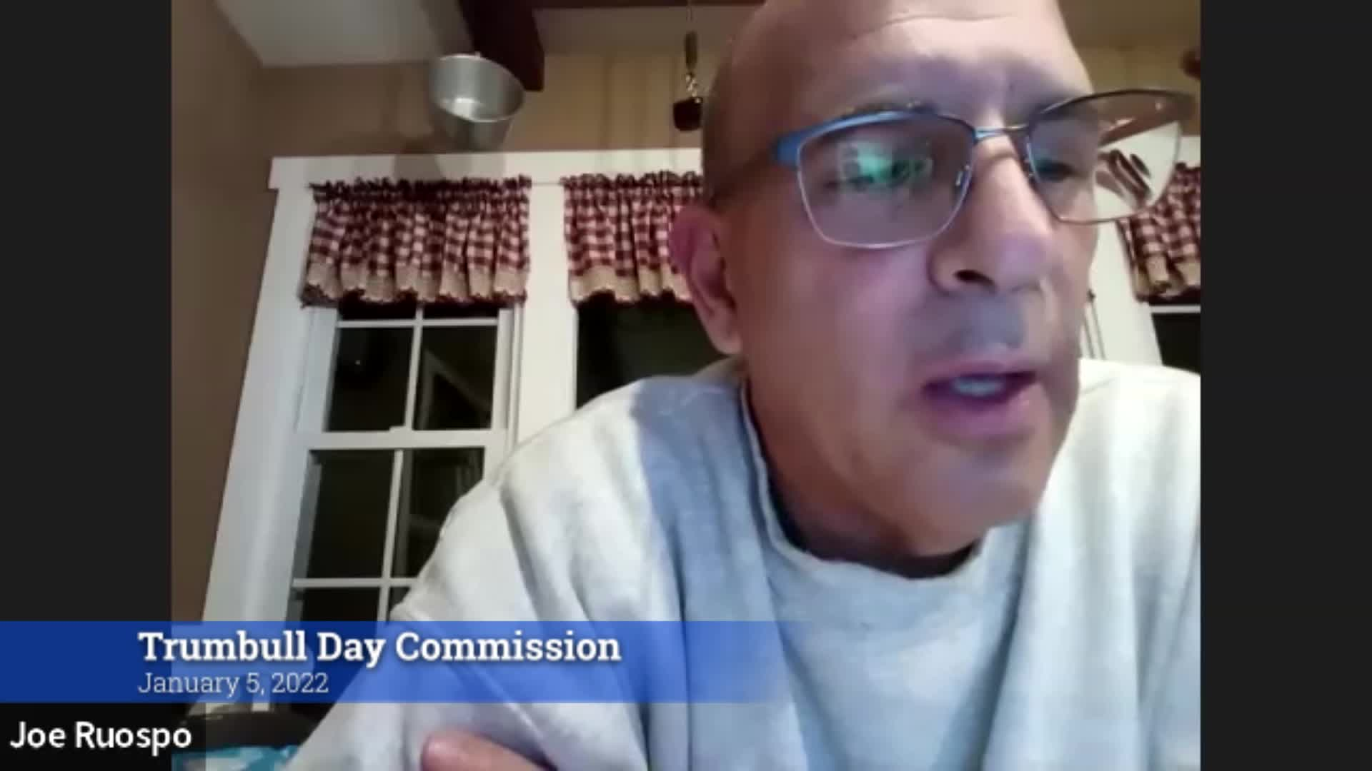 Thumbnail image for Trumbull Day Commission 1/5/22 Meeting