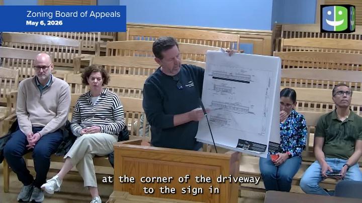 Thumbnail image for Zoning Board of Appeals 5/6/26 Meeting