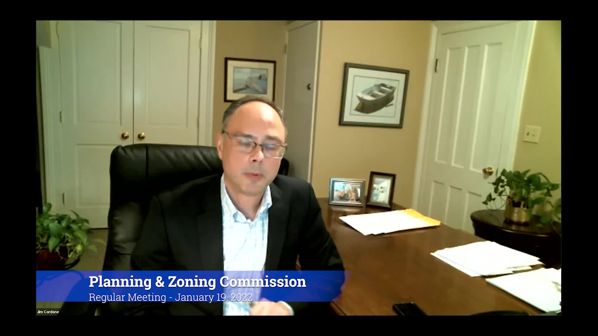 Thumbnail image for Planning & Zoning 1/19/22 Meeting