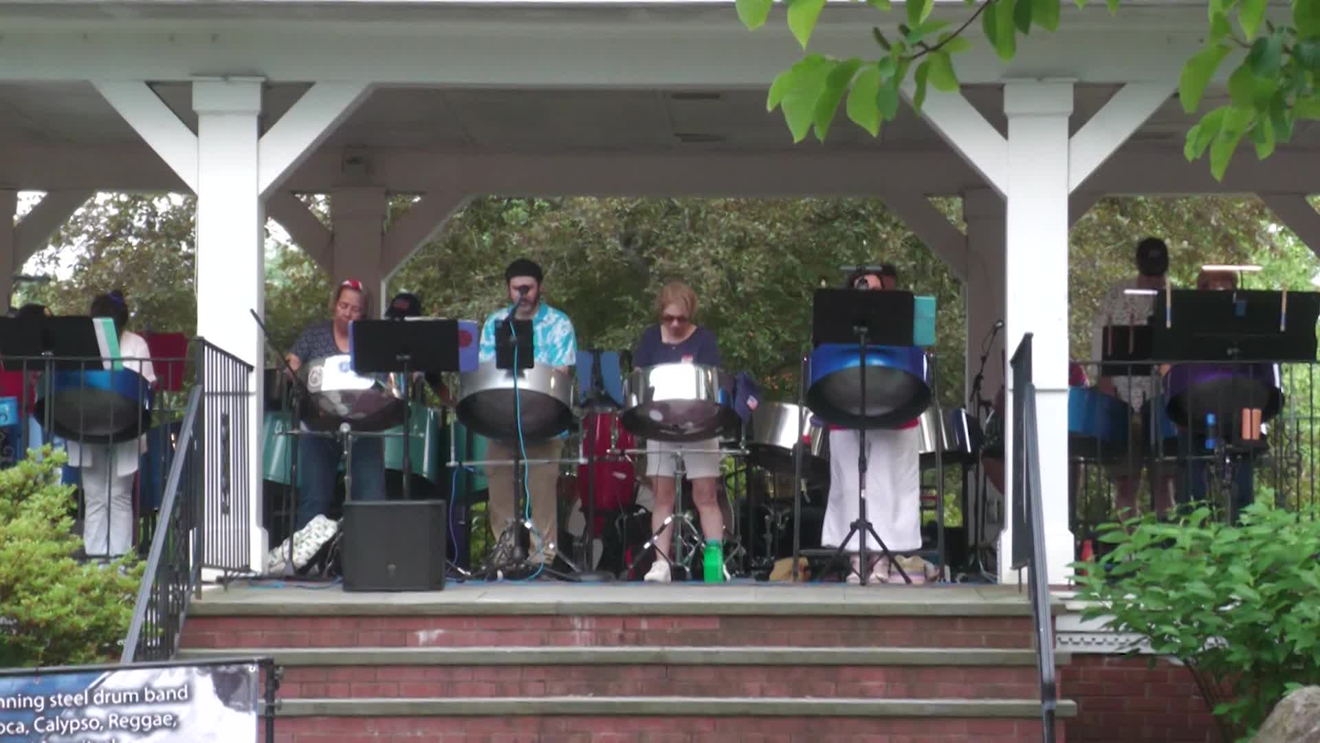 Thumbnail image for Summer 2026 Gazebo Concerts Silver Steel Band