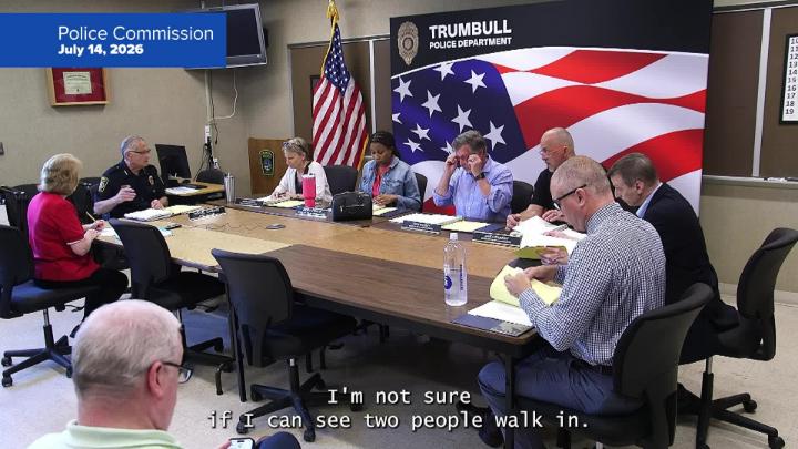 Thumbnail image for Police Commission 7/14/26 Meeting