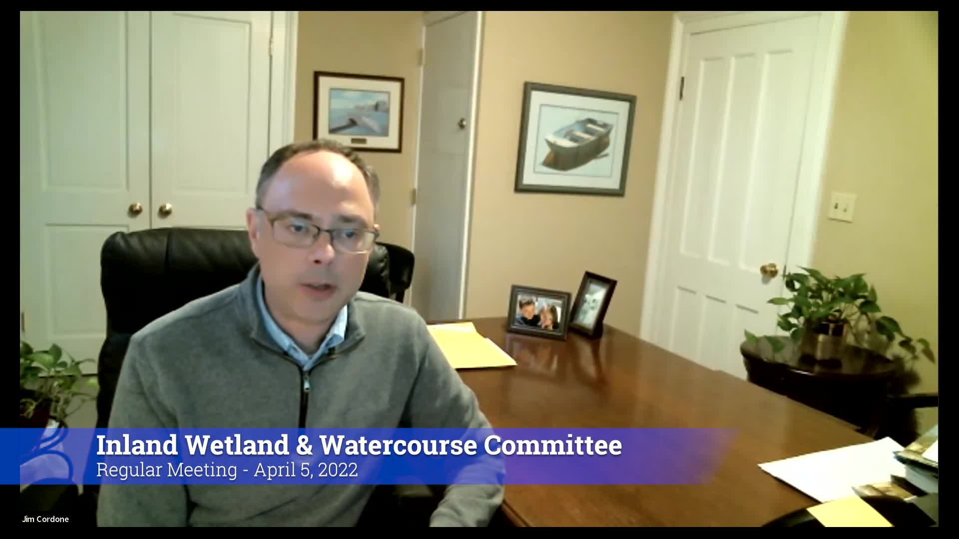 Thumbnail image for Inland Wetlands & Watercourse Commission 4/5/22 Meeting