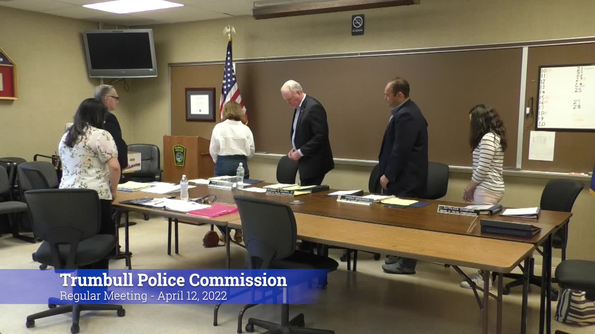 Thumbnail image for Police Commission 4/12/22 Meeting