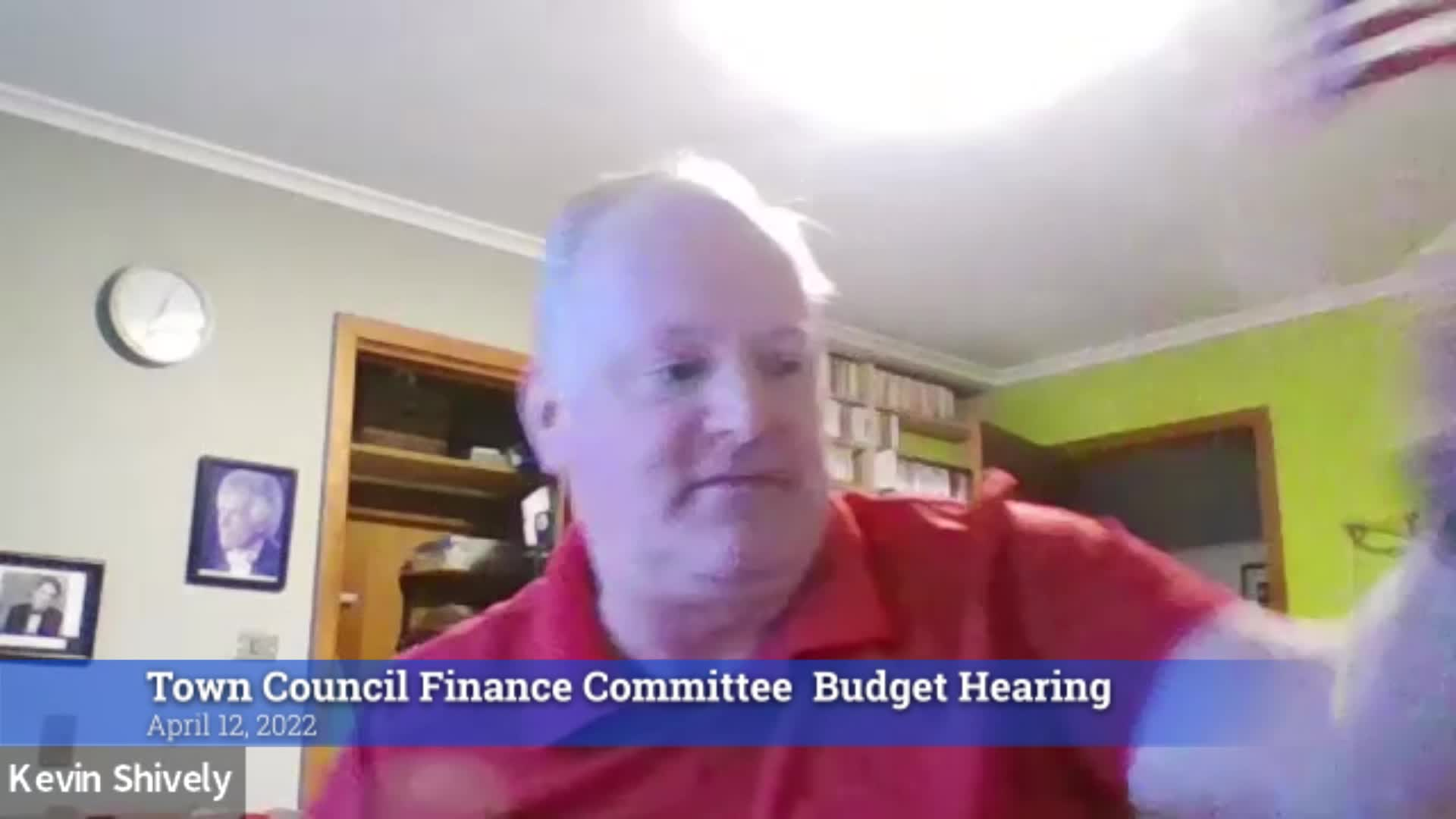 Thumbnail image for Town Council Finance Committee 4/12/22 Budget Hearing