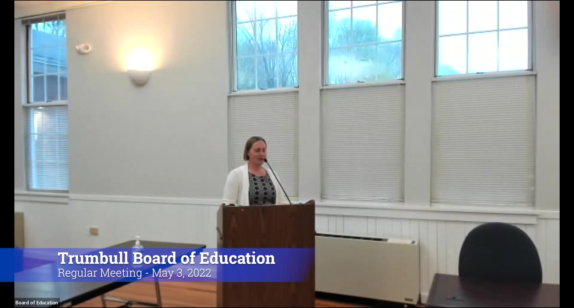 Thumbnail image for Board of Education 5/3/22 Meeting