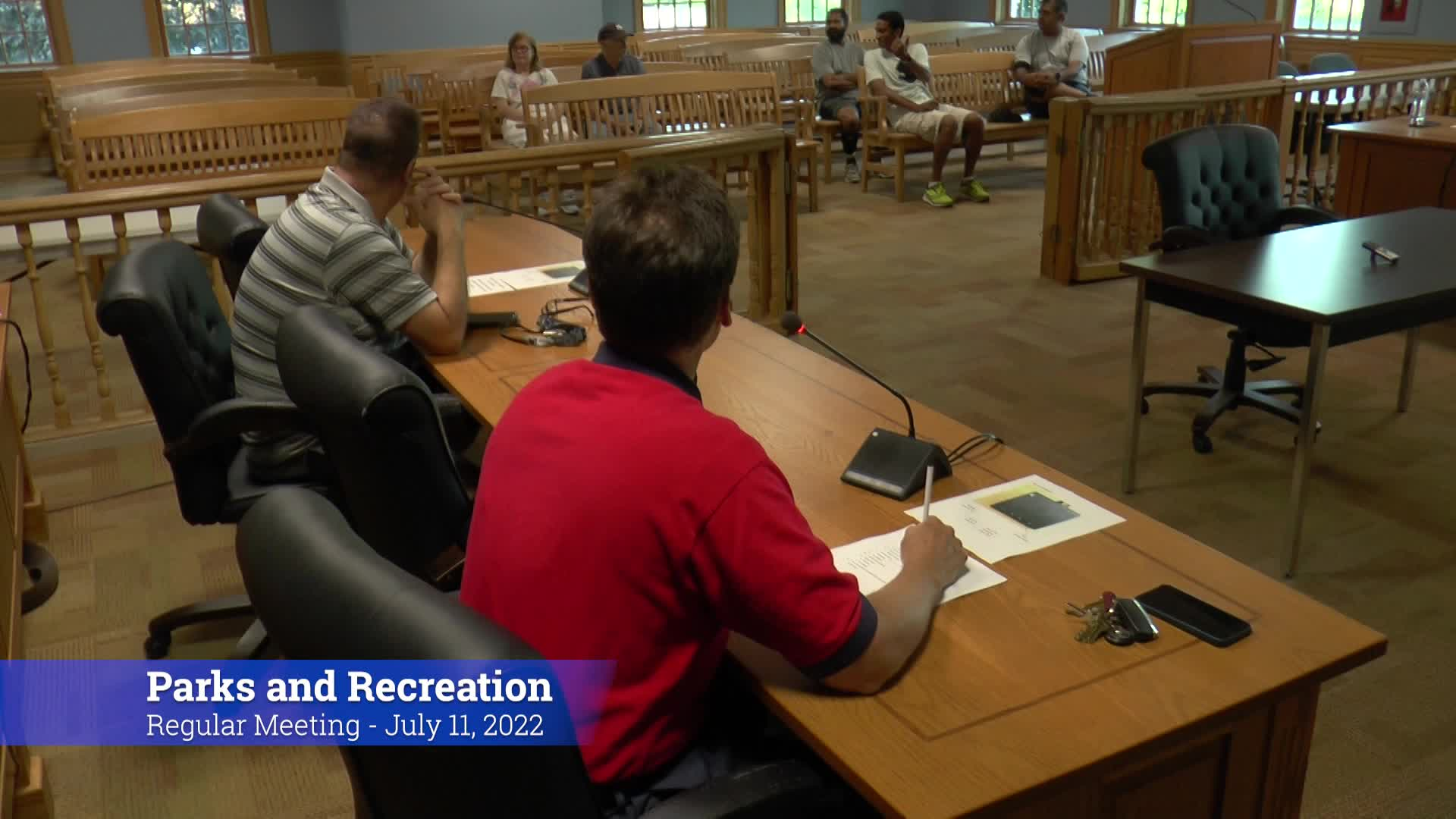 Parks & Recreation Commission 7/11/22 Meeting
