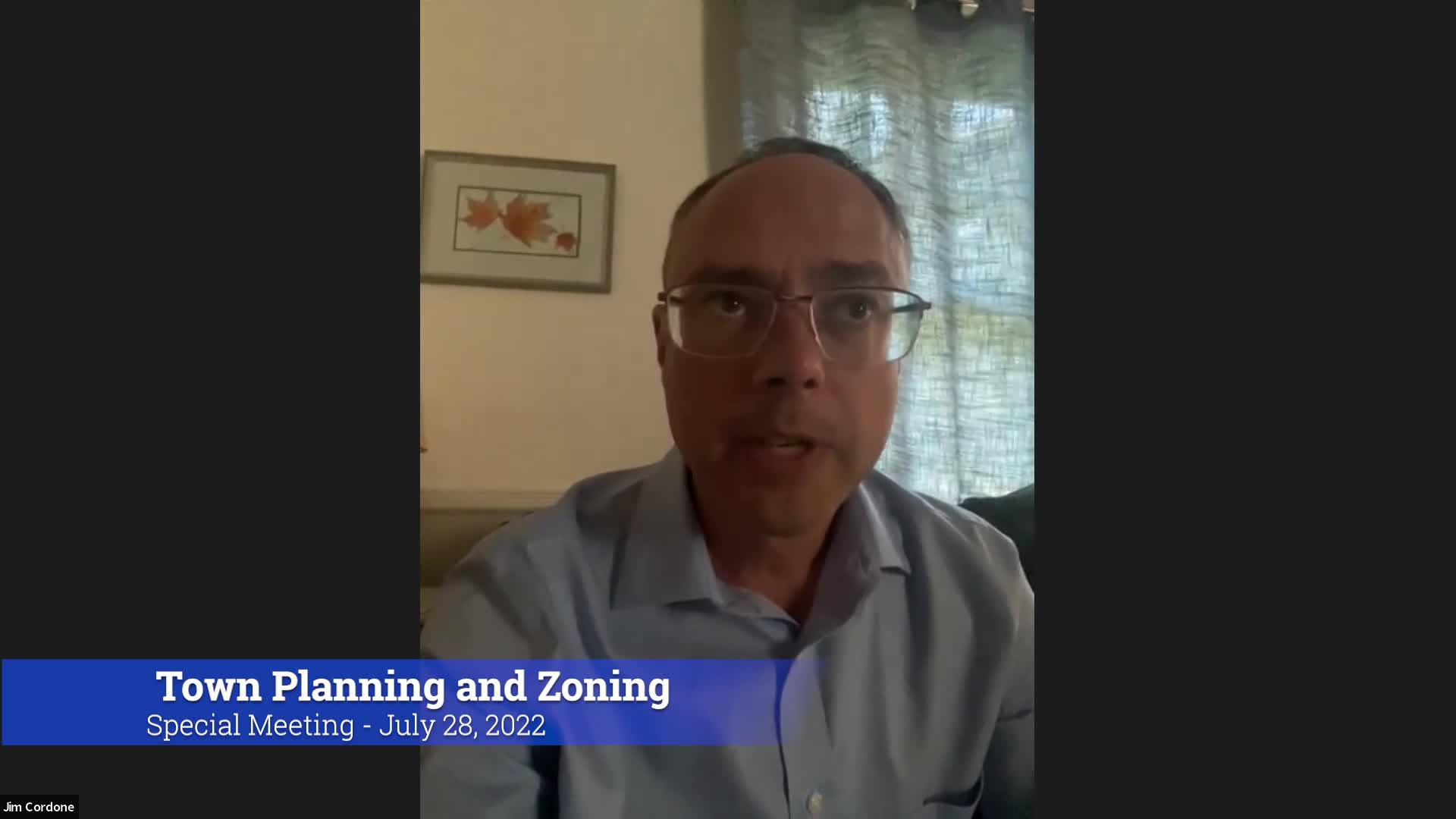 Planning & Zoning Commission 7/28/22 Special Meeting