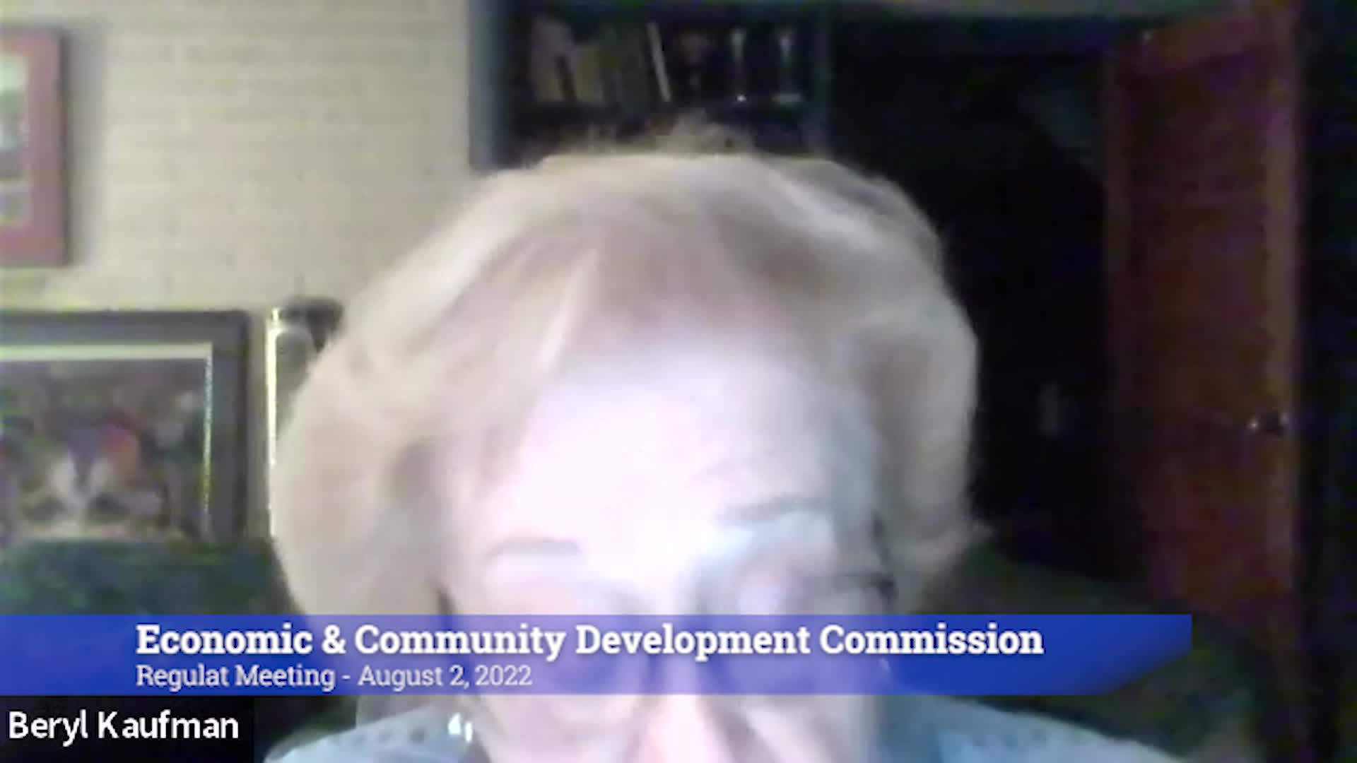 Economic & Community Development Commission 8/2/22 Meeting