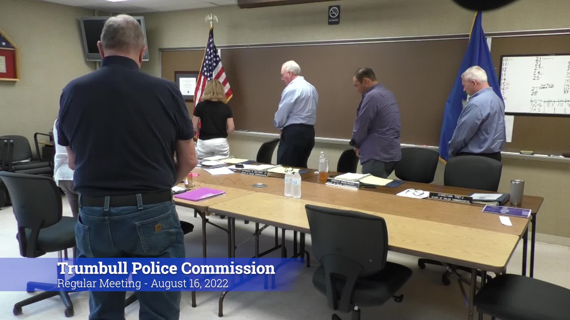 Thumbnail image for Police Commission 8/16/22 Meeting