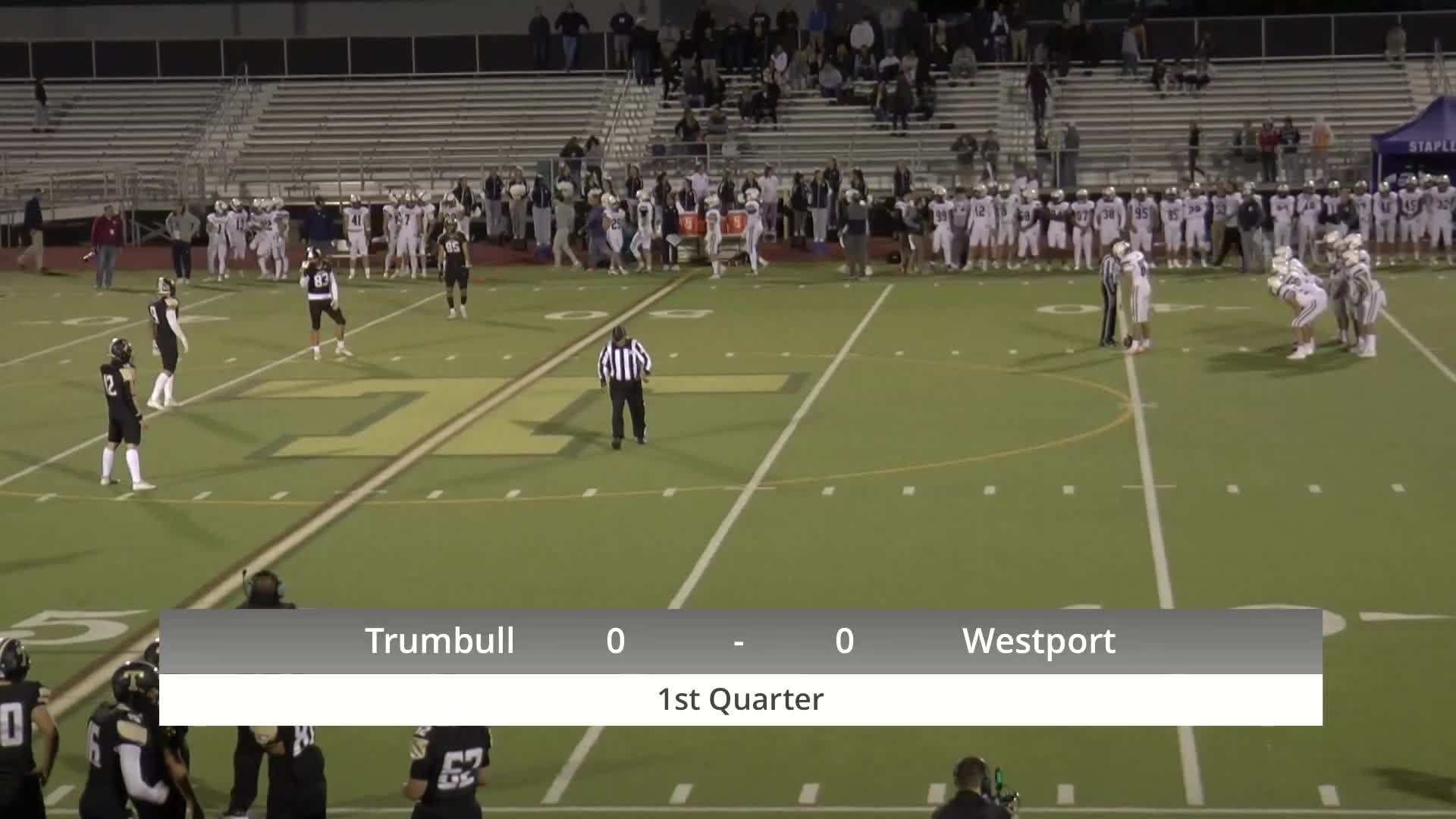 Thumbnail image for Varsity Football: Trumbull vs. Staples