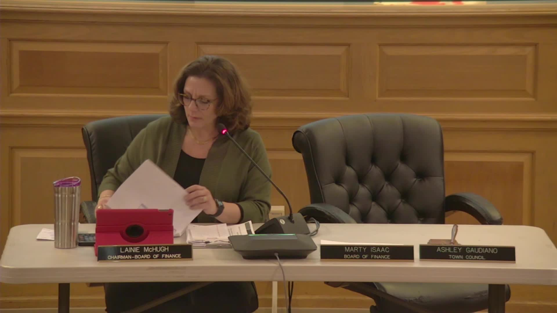 Thumbnail image for Board of Finance 11/29/22 Meeting