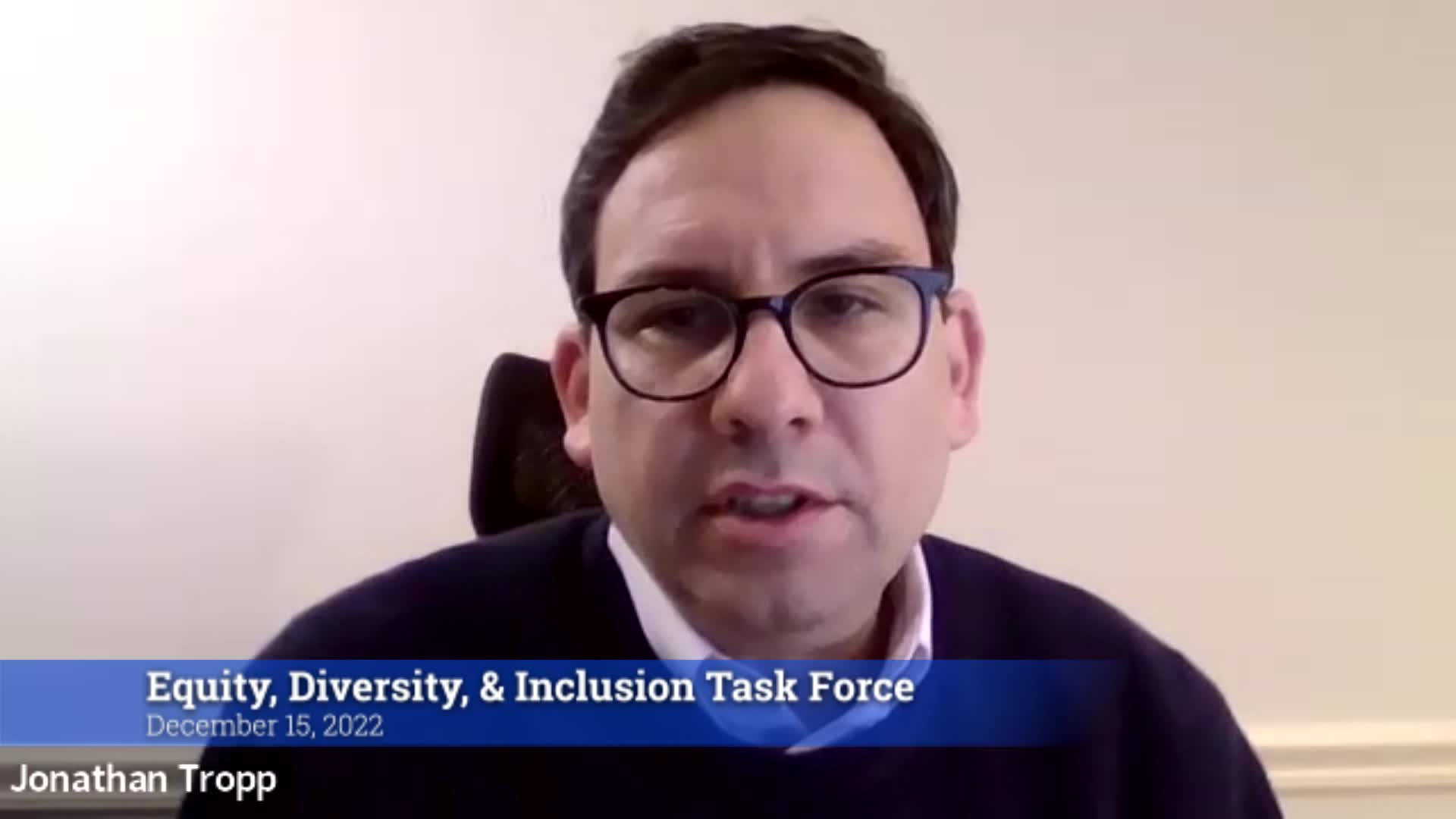 Thumbnail image for Equity Diversity & Inclusion Task Force 12/15/22 Meeting