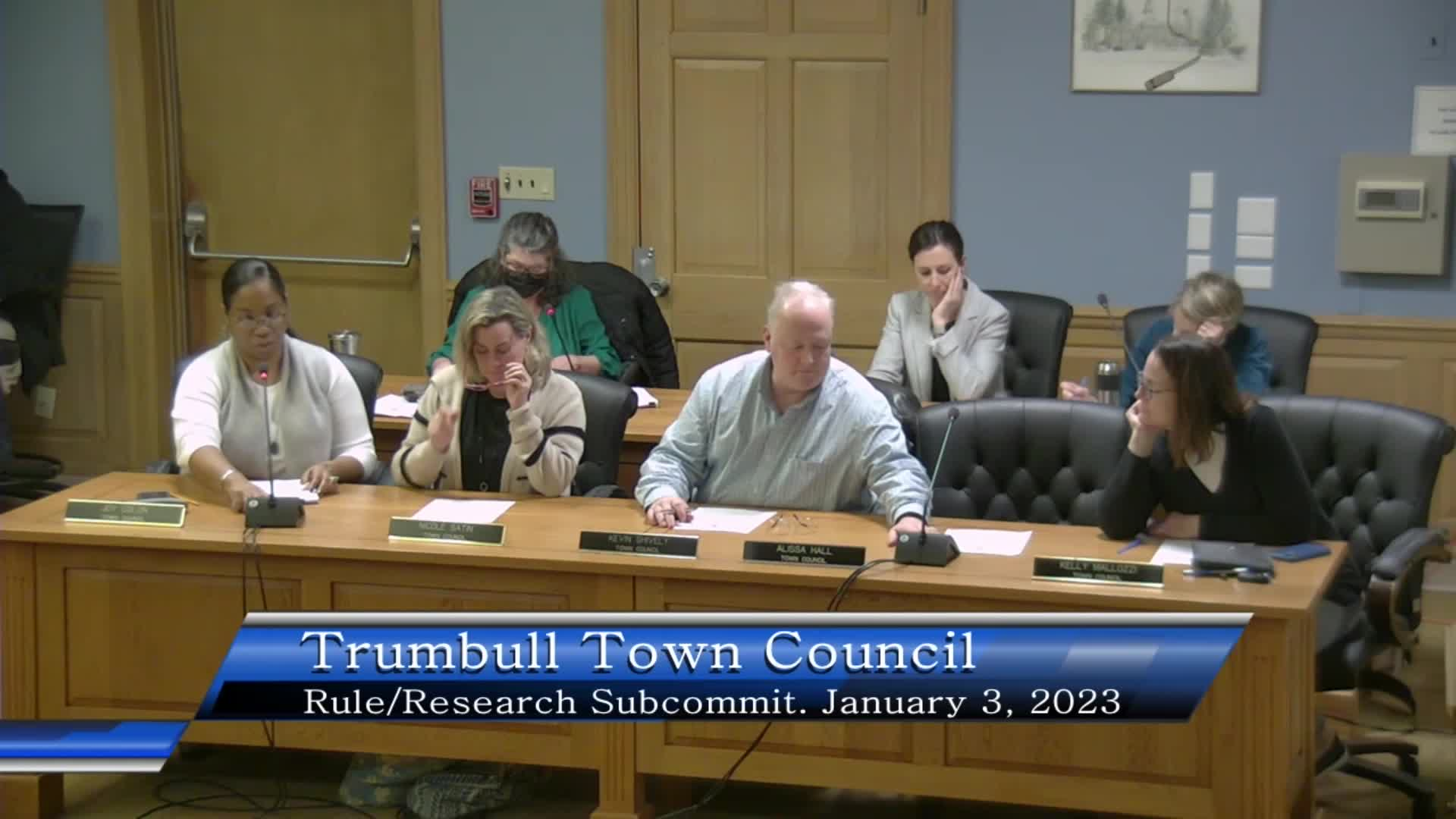 Thumbnail image for Town Council Rules & Research Committee 1/3/23 Meeting