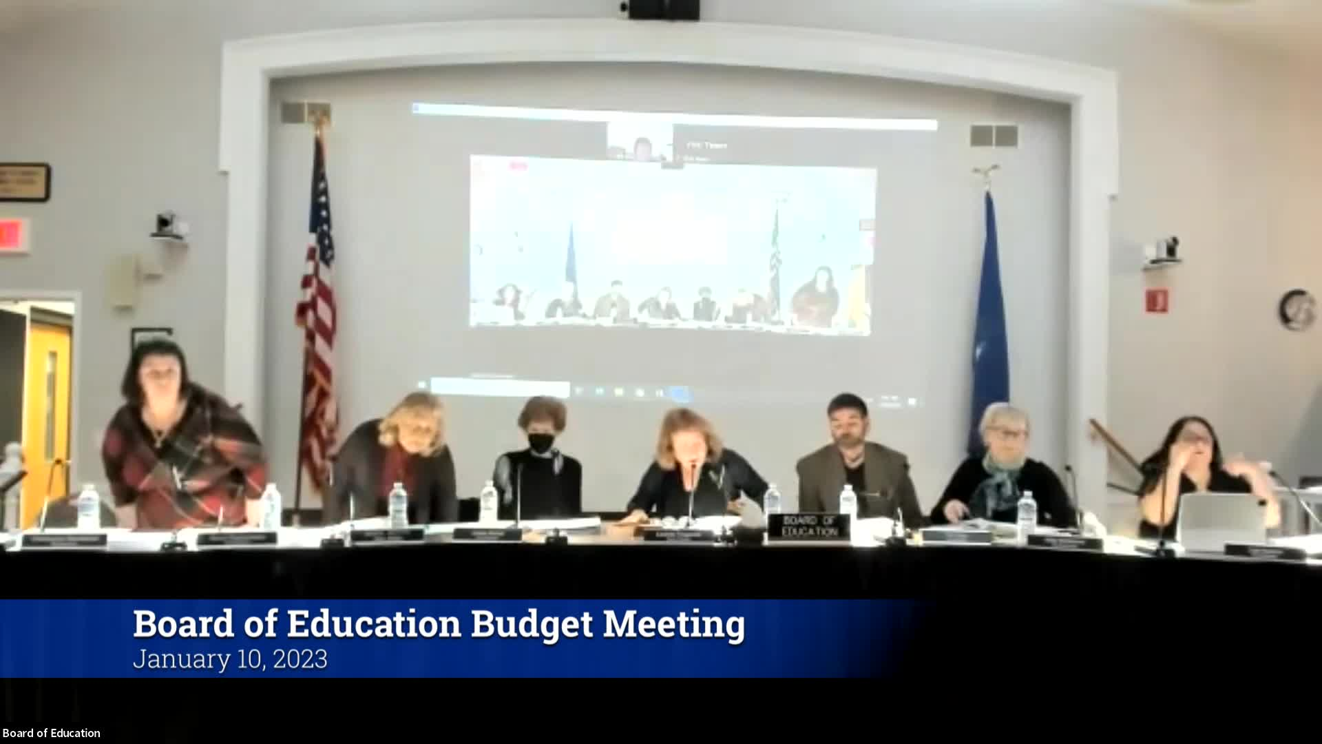 Thumbnail image for Board of Education 1/10/23 Budget Meeting
