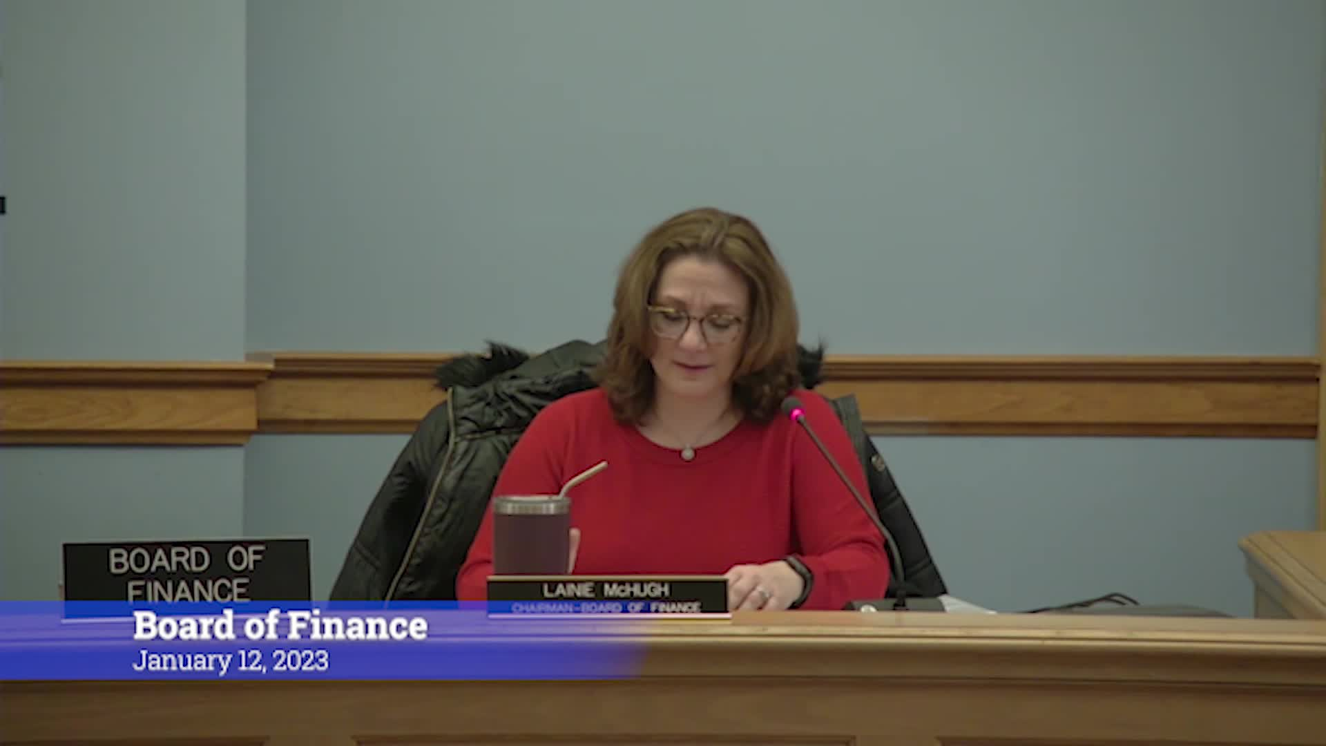 Thumbnail image for Board of Finance 1/12/22 Meeting